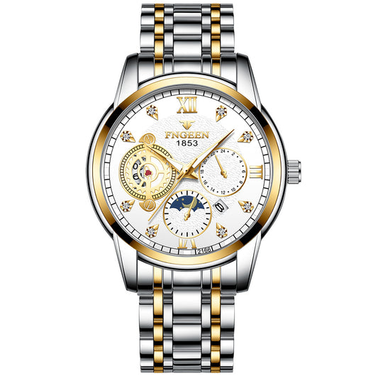 Premium Fngeen Stainless Steel Watches – Men’s Business Collection